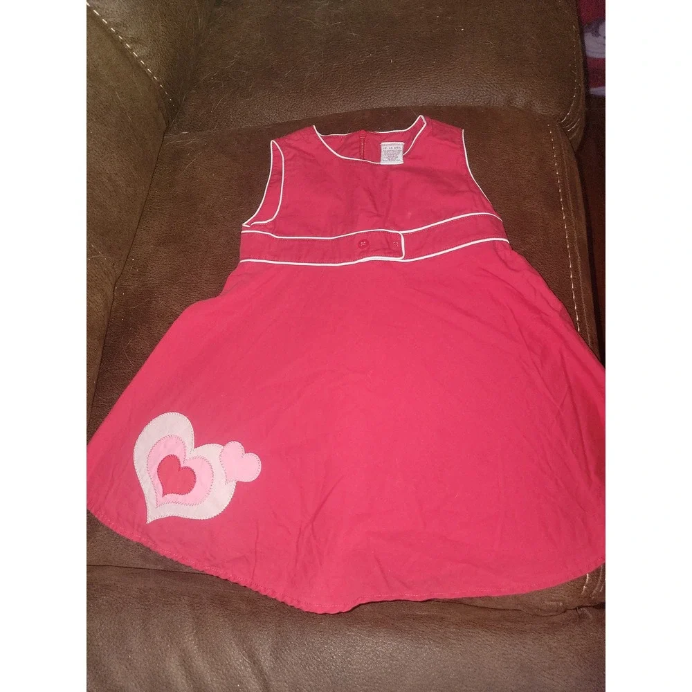 Gymboree vintage valentine's day heart dress size 18 24‎ months